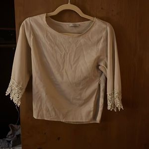 Cream colored top